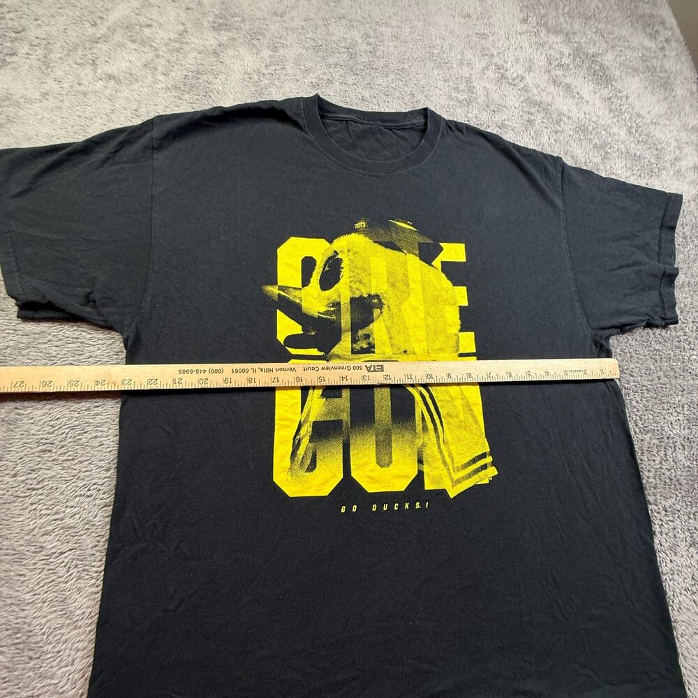Oregon Ducks UofO Shirt Black Crew Neck Mens XL The 515 Eugene OR Football - Picture 4 of 5